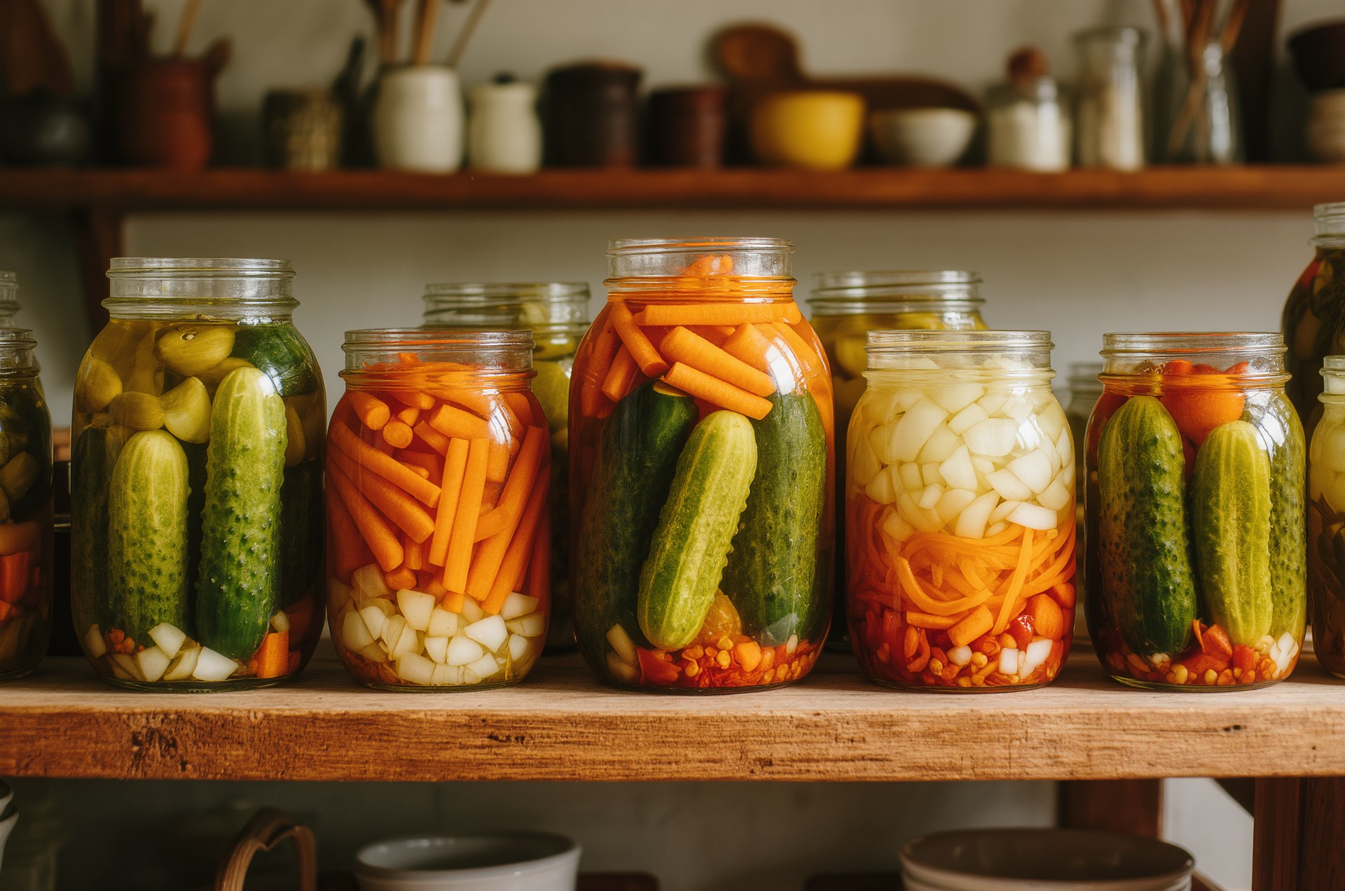 Einmachen und Einlegen: Traditionelles Essen für Genießer