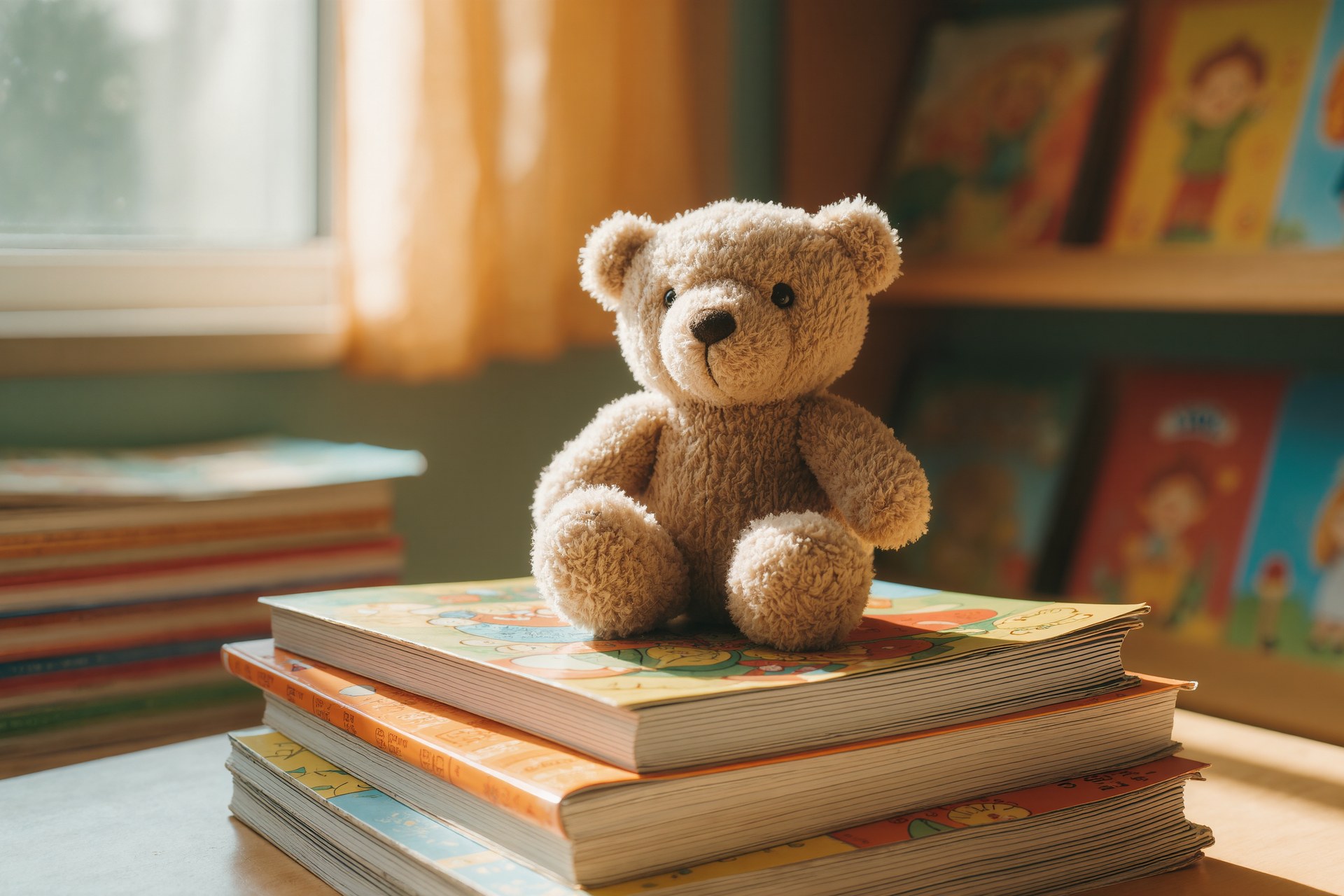 Kinder und Bücher: Essen für die Seele