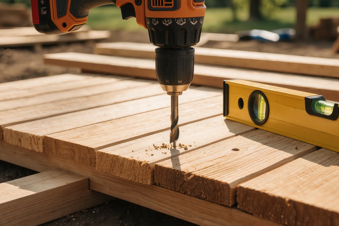 Schritt-für-Schritt-Anleitung: Holzterrasse bauen in Essen